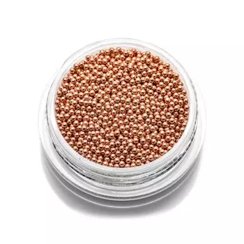 Бульонки металлические Pole, 1 мм, бронза