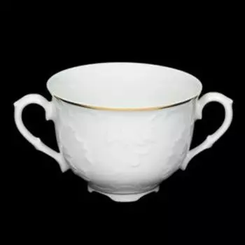 Бульонница с двумя ручками, 330 мл