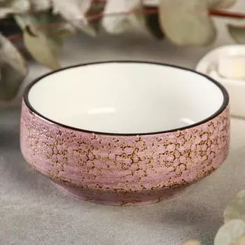 Бульонница Splash, d=12 см, 400 мл, цвет сиреневый