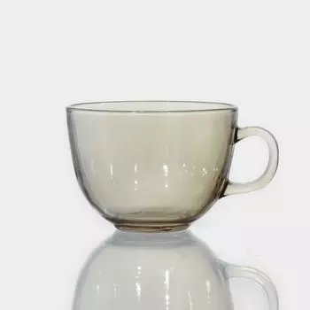 Бульонница «Дымка», 400 мл, 10.87.6 см, стекло, серый