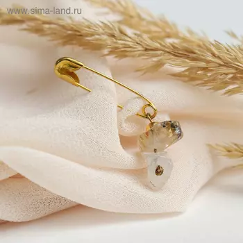 Булавка-оберег "Агат полосатый" (фас 10шт)