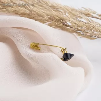 Булавка-оберег "Авантюрин синий" (фас 10шт)