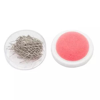 Булавки-гвоздики наметочные 0,60мм/34мм, сталь, 20г PONY