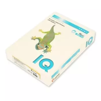 Бумага цветная А4 500 л, IQ COLOR, 80 г/м2, кремовый, CR20