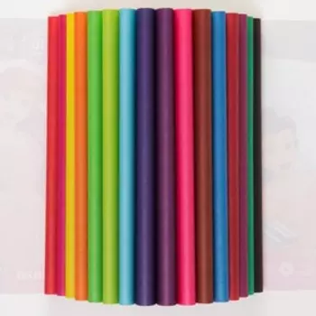 Цветная бумага, А4, 16 листов, 16 цветов, немелованная, двусторонняя, на скрепке, 48 г/м, «Принцессы»