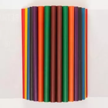 Бумага цветная, А4, 16 листов, 8 цветов, немелованная, двусторонняя, на скрепке, 48 г/м, Принцессы