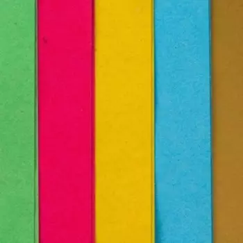 Бумага цветная односторонняя, А4 18 листов 10 цветов, СМЕШАРИКИ, золото и серебро