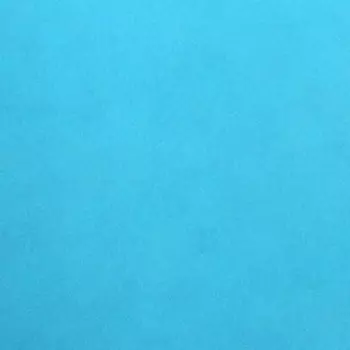 Бумага для декора и флористики, крафт, двусторонняя, бирюзовая, однотонная, рулон 1шт., 0,5 х 10 м