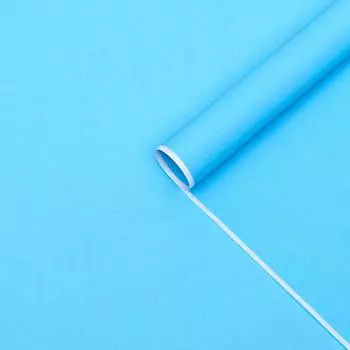 Бумага для декора и флористики, UPAK LAND, крафт, двусторонняя, голубая, однотонная, лист 1шт., 70 х 90 см