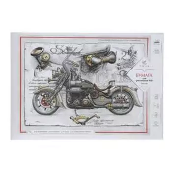 Бумага для рисования А4, 40 листов Fine Line, индивидуальная упаковка, 160 г/м