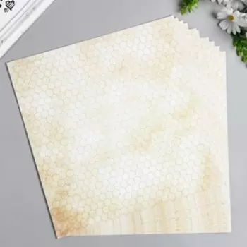 Бумага для скрапбукинга По траве "Мой сад" 30.5х30.5 см, 190 г/м2