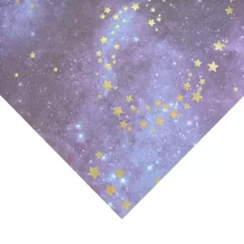 Бумага для скрапбукинга с голографическим фольгированием «Космос», 30.5 × 32 см, 250 г/м