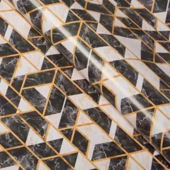 Бумага глянцевая "Зигзаги" 50 х 70 см