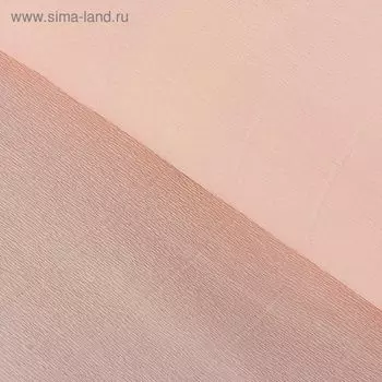 Бумага гофрированная, 969 "Светло-розовая", 50 см х 2,5 м