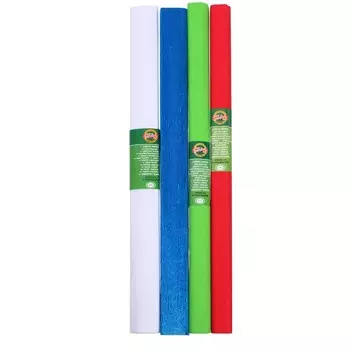 Бумага гофрированная "Зимний микс", МИКС