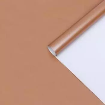 Бумага перламутровая, кофейная, 0,5 х 0,7 м, 2 шт.