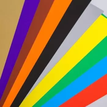 бумага самоклеящаяся А4 10 листов 10 цветов Принцессы в папке