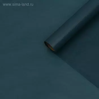 Бумага тишью водоотталкивающая, цвет изумрудно-зеленый, 58 см х 5 м 19 микрон