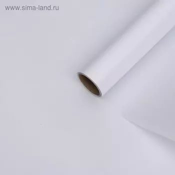 Бумага тишью водоотталкивающая с ламинацией, цвет белый, 58 см х 5 м 75 микрон