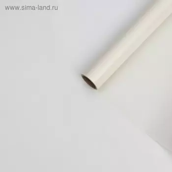 Бумага тишью водоотталкивающая с ламинацией, цвет кремовый, 58 см х 5 м 75 микрон