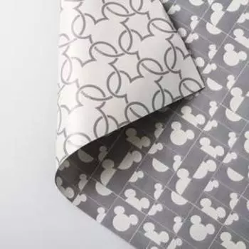 Бумага упаковочная глянцевая двусторонняя , Микки Маус, 60x90 см