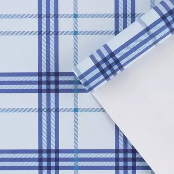 Бумага упаковочная глянцевая «Клетка», 50 × 70 см