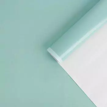 Бумага упаковочная глянцевая «Нежная мята», 70 × 100 см