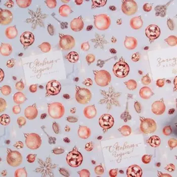 Бумага упаковочная глянцевая «Загадай желание», 70 100 см