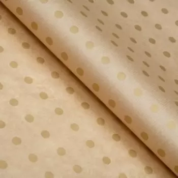 Бумага упаковочная крафт "Горох", 0,6 х 10 м,70 г