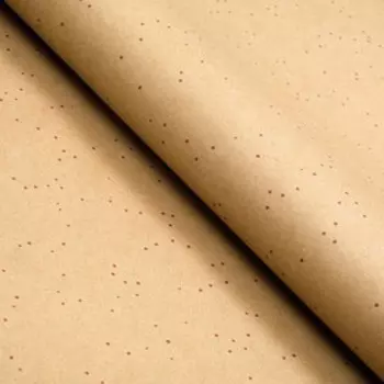 Бумага упаковочная крафт ,"Горох", 70 х 100 см
