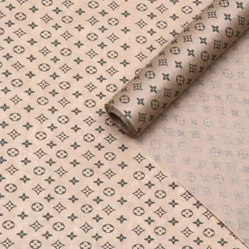 Бумага упаковочная крафт"Louis" 40г/м2,0,6 x 10м