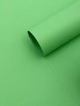 Бумага упаковочная крафт «Зеленый»,5070 см