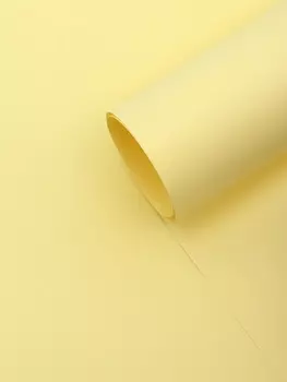 Бумага упаковочная крафт «Жёлтый», 5070 см