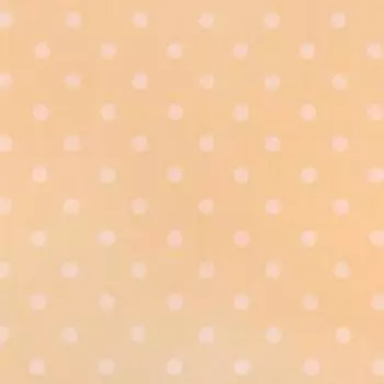 Бумага упаковочная крафтовая, двухсторонняя, "Горох", персиковая, 0,55 х 10 м