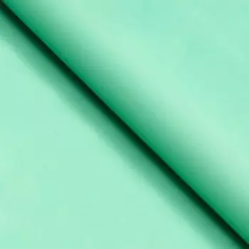 Бумага упаковочная крафтовая, мятная, 70 х 100 см