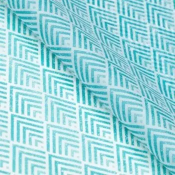 Бумага упаковочная тишью, двухсторонняя, "Абстракция", рисунок, 0,7 х 10 м