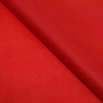 Бумага упаковочная тишью, красный, 50 см 10 м