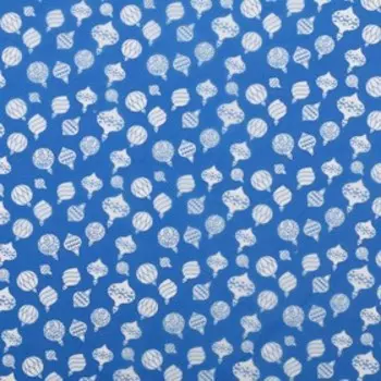 Упаковочная бумага на новый год тишью «Новогодние игрушки», 50 х 70 см