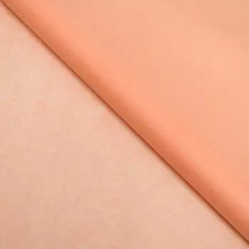 Бумага упаковочная тишью, персиковый, 50 см 10 м