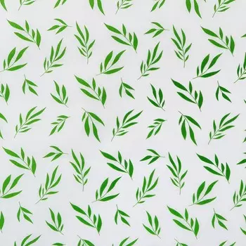 Бумага упаковочная тишью «Веточки», 50 70 см