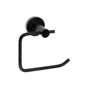 Держатель для туалетной бумаги Accoona, цвет чёрный, латунь