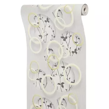 Обои бумажные «Гомельобои. Фокус 52», 0.5310.05 м, цвет серый