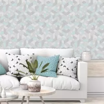 Бумажные обои Пермские обои «Витраж 1062-02», 0.5310.05 м, цвет коричневый/серый