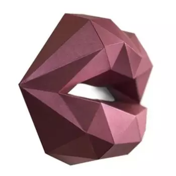 Бумажный конструктор "Поцелуй" 55х85х9см