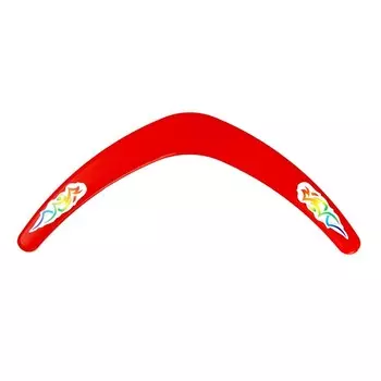 Бумеранг «Большой» 38 см, цвет красный