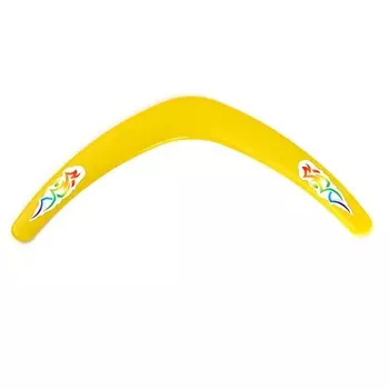 Бумеранг «Большой» 38 см, цвет жёлтый