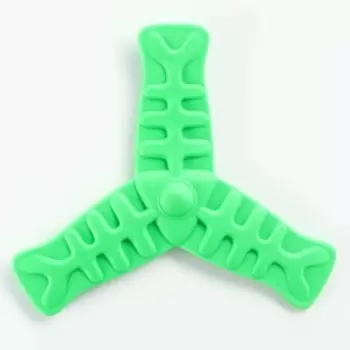 Бумеранг «Рыбы» тройной, 18.516.5 см, зелёный