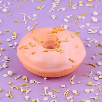 Бурлящий пончик «Дынная вкусняшка», 130 г