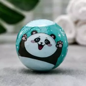 Бурлящий шар в термоэтикетке "Большой шарик милоты", 130 г, с ванильным ароматом