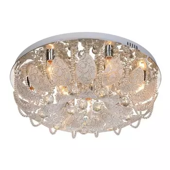 Буше 58061/9CR RC RGBLED, E14 9x40Вт, цвет хром